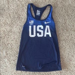 Nike USA Olympics racerback tank top